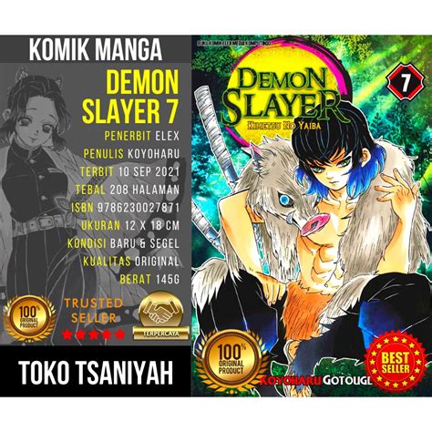 Jual Komik Demon Slayer 7 Kimetsu No Yaiba 07 Koyoharu Gotouge Nezuko