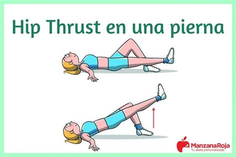 Hip Thrust A Una Pierna Ejercicio Para Gl Teos Single Leg Hip Thrust