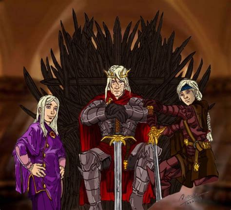 Aegon Visenya E Rhaenys By R0dolfo On DeviantArt Asoiaf Art Fantasy