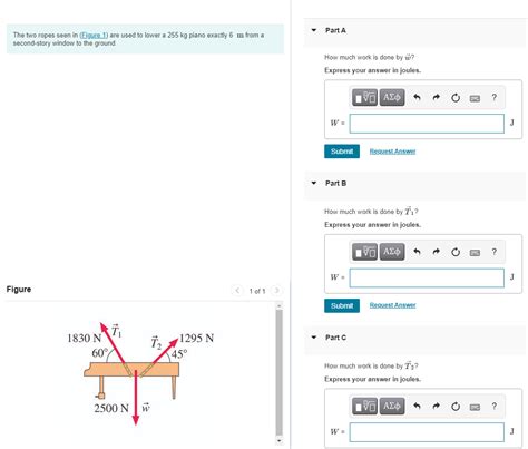 Solved Part A The Two Ropes Seen In Figure 1 Are Used To Chegg