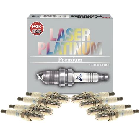 Audi BMW Spark Plug Set 8 Pieces Laser Platinum Gap 0 020