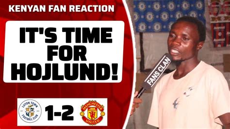 Luton Town 1 2 Manchester United Mike Kenyan Fan Reaction Premier