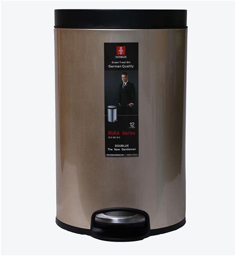 Buy Litres Stainless Steel Pedal Dustbin By Doublux At Off By