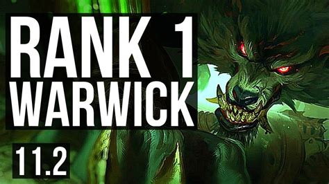 WARWICK Vs VIEGO TOP Rank 1 Warwick Dominating NA Challenger