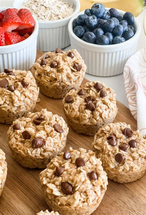 Easy Baked Oatmeal Cups Pound Dropper