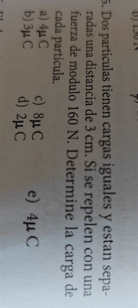 Ayuda Con Esta Pregunta De F Sica Tema Electricidad I Con Resolucion