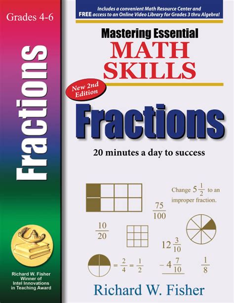 Mastering Essential Math Skills Fractions 2nd Edition By Richard W