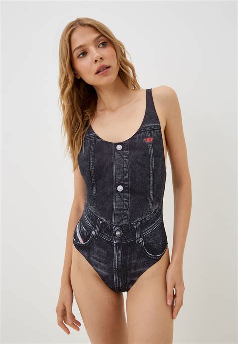 Купальник Diesel, цвет: серый, RTLACU053502 — купить в интернет ...