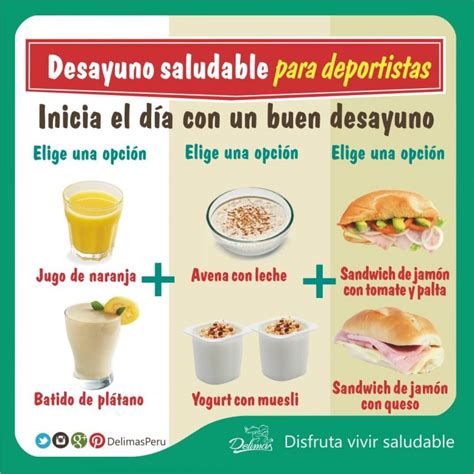 Desayuno Para Deportistas Qu Debe Contener Blog Vive Sano