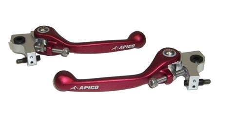 Flexi Lever Set Red To Suit Ajp Master Cylinders Trials Bike Store