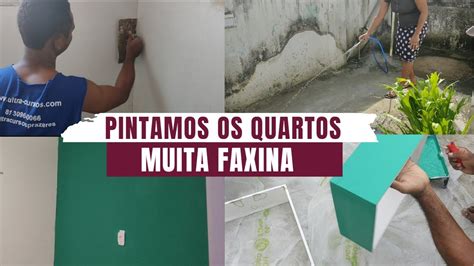 PINTAMOS OS QUARTOS FICOU LINDO MUITA FAXINA POR AQUI YouTube