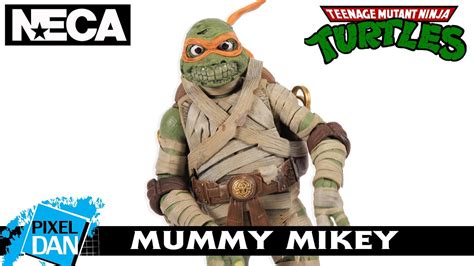 MUMMY MIKEY TMNT Universal Monsters NECA Toys Figure Review YouTube