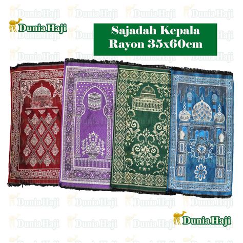 Jual Sajadah Turki Anak Kepala Rayon Kecil Mini Alydrus Murah Sajadah