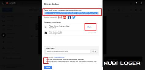 Cara Memasang Embed Video Dari Google Drive Ke Blogger Update Nubi