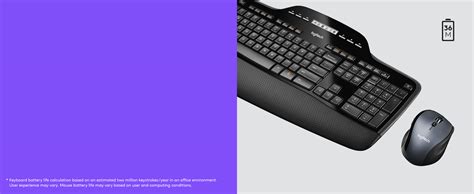 Logitech MK710 Wireless Keyboard and Advanced Mouse Combo for Windows ...