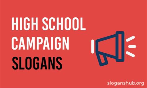 High School Campaign Slogans