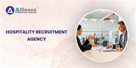 How To Choose The Right Hospitality Recruitment Agency By Alliance