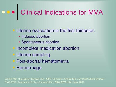 Ppt Manual Vacuum Aspiration Mva For Early Pregnancy Loss