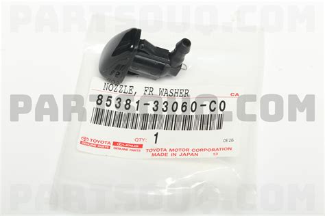 NOZZLE SUB ASSY WASHER 8538133060C0 Toyota Parts PartSouq