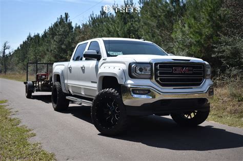 2016 Gmc Sierra 1500 Wheel Offset Super Aggressive 3 5 Suspension Lift 5 636376 Custom