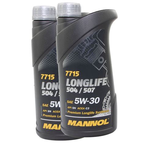 MANNOL Engineoil 5W 30 Longlife API SN 2 X 1 Liters Buy Online By 13 95