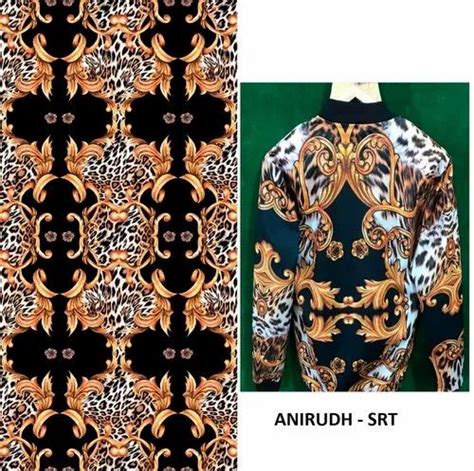 Regular Wear Digital Printed Shirt Fabric For Shirting