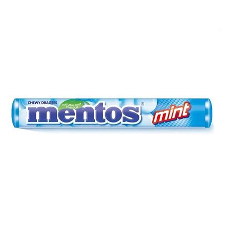 Mentos Mint Дъвчащи бонбони с вкус на мента х38 грама