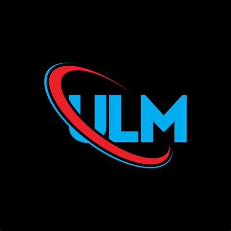 ULM logo. ULM letter. ULM letter logo design. Initials ULM logo linked with circle and uppercase ...