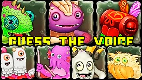 Top 7 Best Monsters 3 Guess The Monsters Voice My Singing Monsters