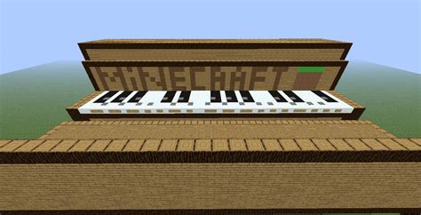 Redstone Piano Minecraft Map