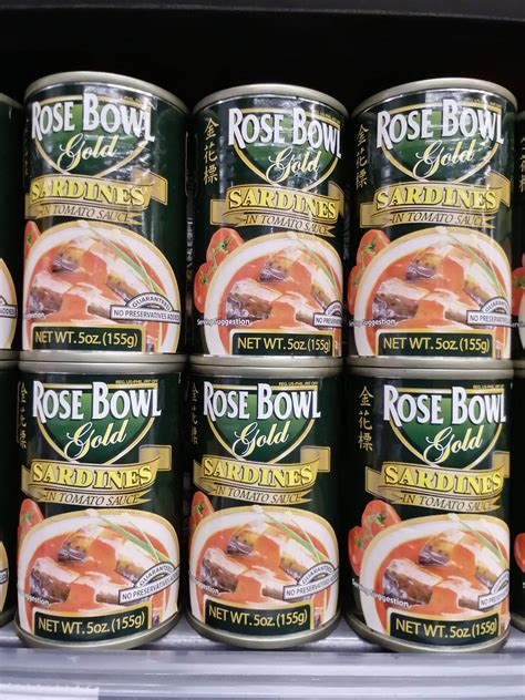 Rose Bowl Gold Sardines In Tomato 155g×6 Lazada Ph