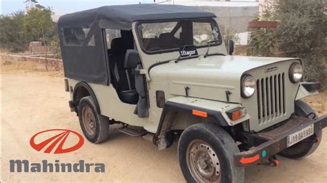 Mahindra Major Jeep After 8 Years Mahindra Jeep Mahindra Major