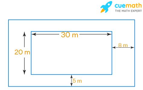 A Rectangular Shaped Swimming Pool With Dimensions 30 M × 20 M Has 5 M