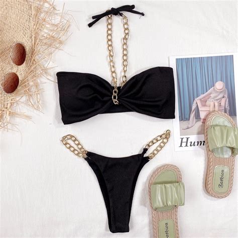 Bkn Set Bikini En Qu Y V I T M Mix X Ch L T Khe Bikini More Bikini Xu T Kh U