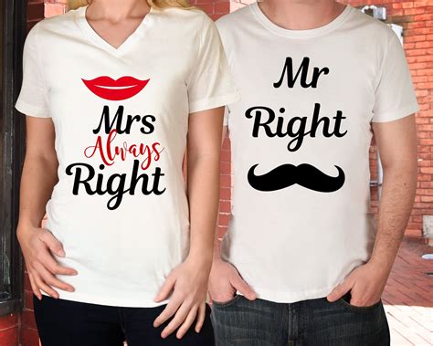 Couple Shirts Mr And Mrs T Shirt Set Honeymoon Shirts Just Etsy Couple Shirts Honeymoon