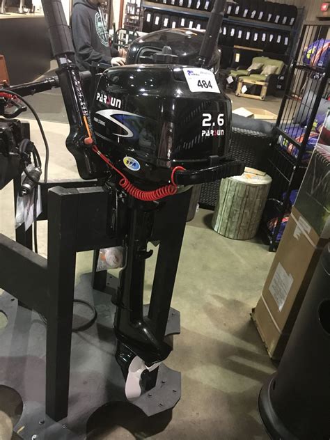PARSUN F2.6ABM-S 4 STROKE 2.6HP OUTBOARD MOTOR - Able Auctions