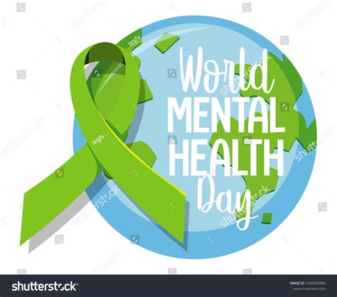 World Mental Health Day Banner Logo Stock Vector (Royalty Free ...