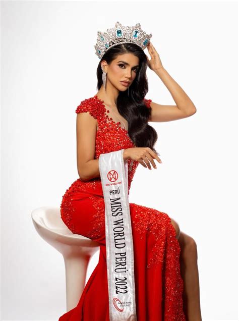 Luc A Arellano La Representante Peruana En Miss Mundo Empresaria