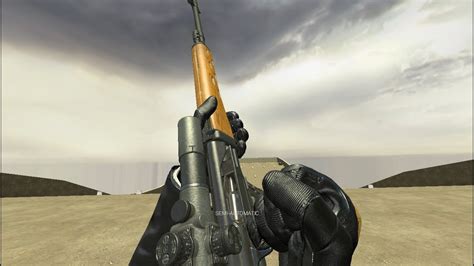 Garry S Mod Modern Warfare Sniper Rifles Showcase Firing Inspect And