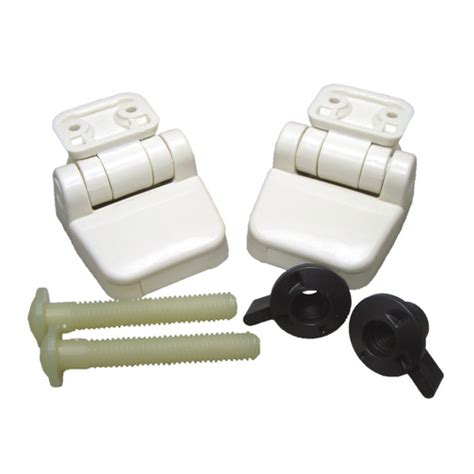 Jabsco Toilet Seat Lid Hinge Set - Velcromag