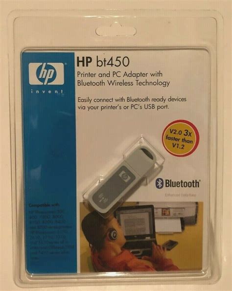 Hewlett Packard Adapter Hp Q A Pc Printer Wireless Bluetooth Bt