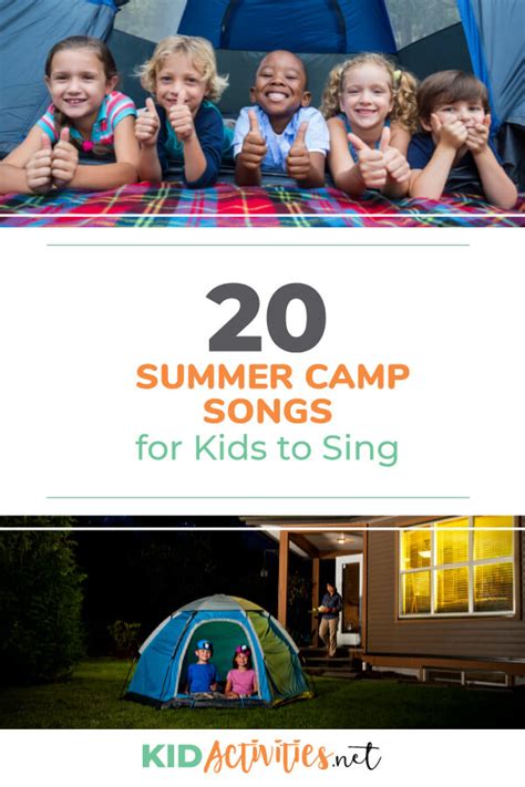 23 Summer Camp Songs for Kids