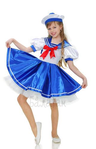 Костюм Морской для девочки, цена 1185 грн — Prom.ua (ID#777574273)