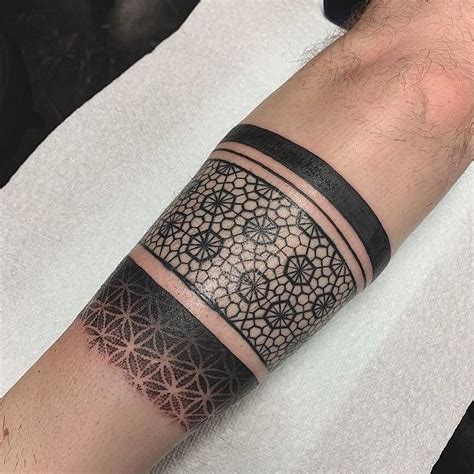 Top Geometric Armband Tattoo Designs Spcminer