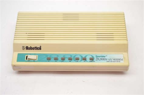 Us Robotics Cje Sportster External Fax Modem Communication