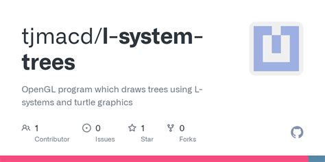 GitHub - tjmacd/l-system-trees: OpenGL program which draws trees using ...