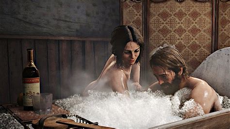 Red Dead Redemption kąpiel nago bath naked YouTube