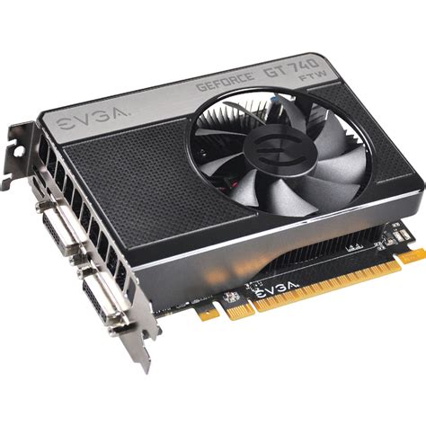 EVGA GeForce GT 740 Graphics Card 2GB GDDR5 02G P4 3744 KR B H