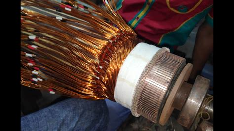 Dc Motor Armature Rewinding Kw From Majeda Electric Workshop In