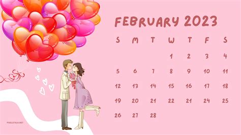 February 2023 Calendar Desktop Wallpapers Free Download